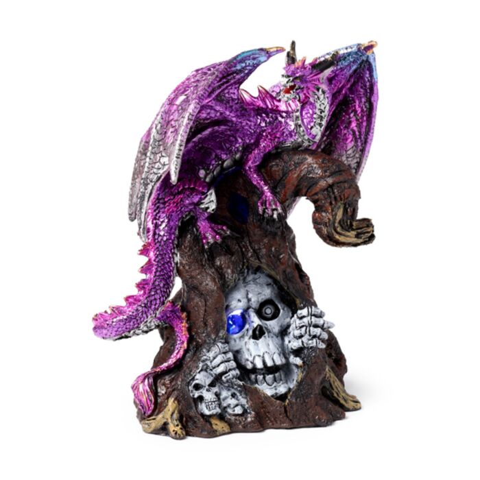 Dark Legends Keeper of the Death Gate Ametist LED Drake