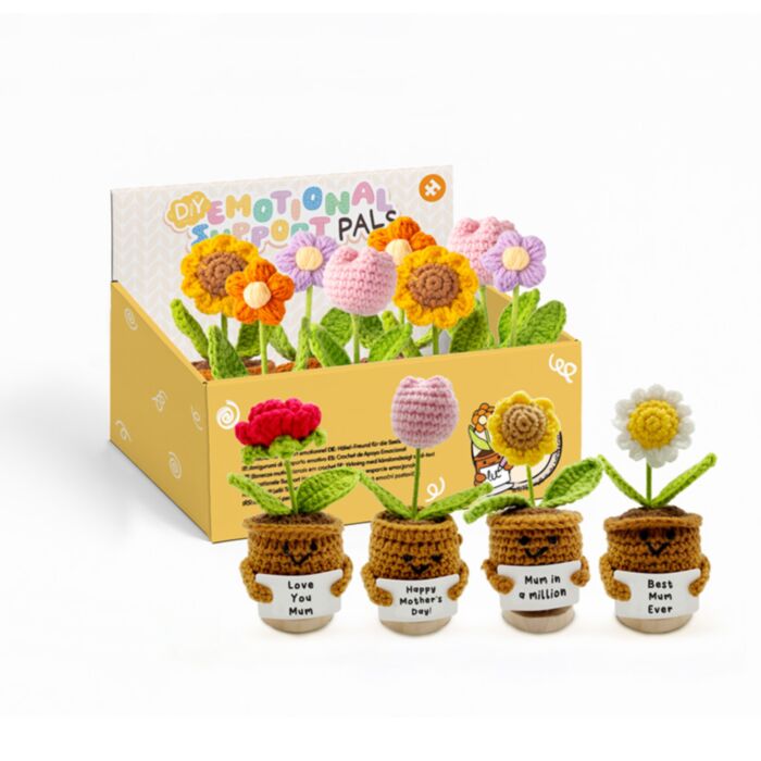 Mors Dag Positiv Känslomässigt Stöd Virkning Blomma