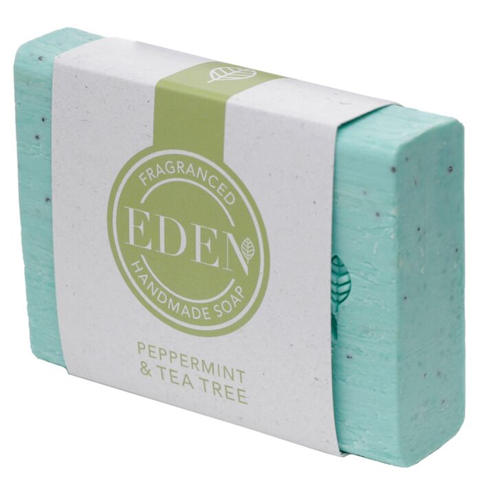 Eden Handgjord Tvål - Pepparmint & Teträd
