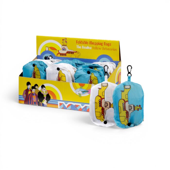 Ihopvikbar Återanvändbar Shoppingväska - Yellow Submarine