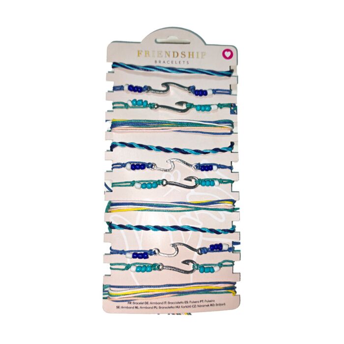 Vänskapsarmband - Blå Vågor