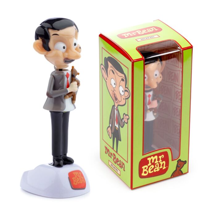 Mr Bean med Teddy Solcellsfigur