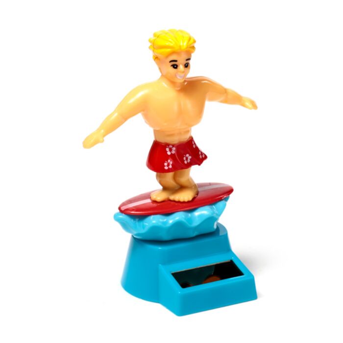 Surfer Dude Solcellsfigur