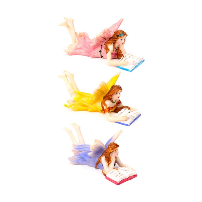 Daydream Blomma Läsande Fé