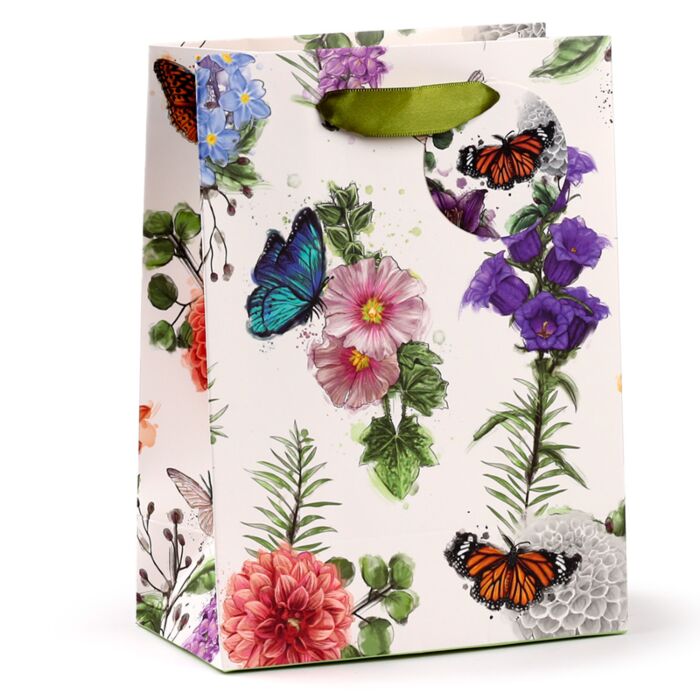 Butterfly Meadows Fjäril Presentpåse Medium