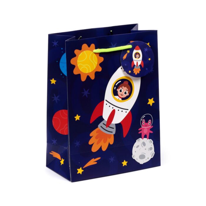 Space Cadet Rymd Presentpåse Medium