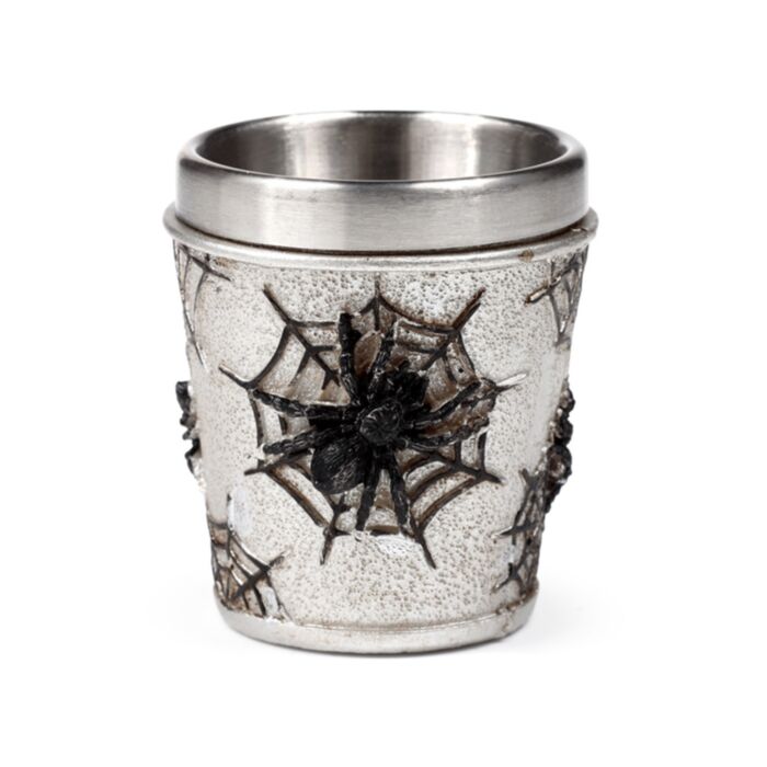 Dekorativt Shotglas med Spindelnät