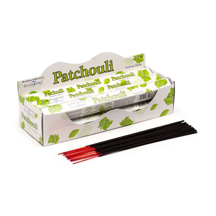Stamford Premium Hex Rökelse Stickor - Patchouli 37103