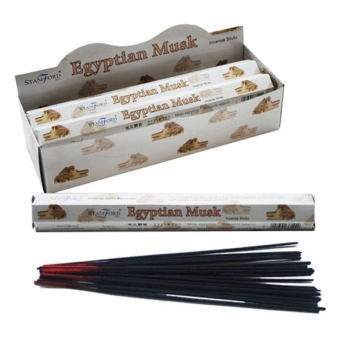 37144 Stamford Premium Hex Sortiment Rökelse- Egyptisk Musk