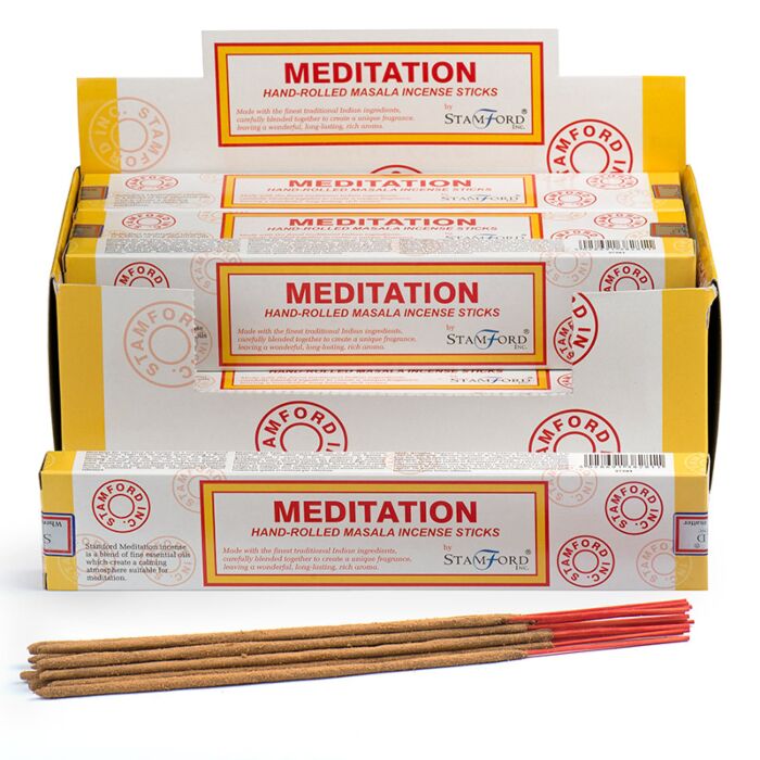 37281 Meditation Stamford Masala Rökelsestickor