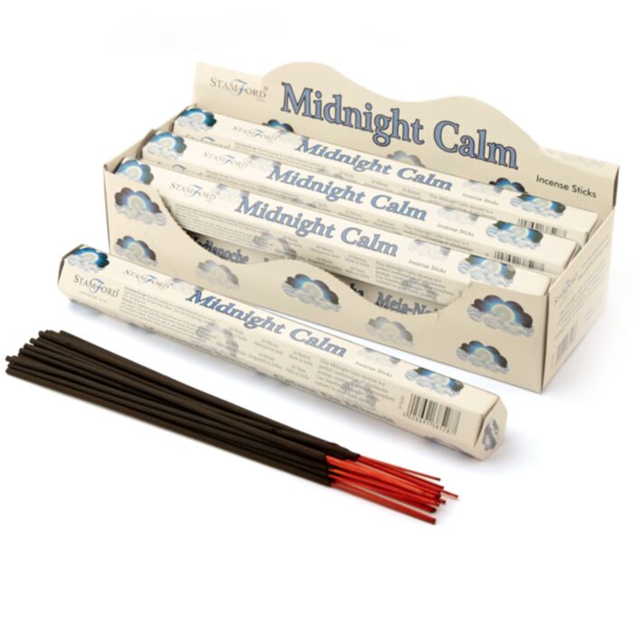 37528 Stamford Premium Hex Rökelsestickor - Midnight Calm