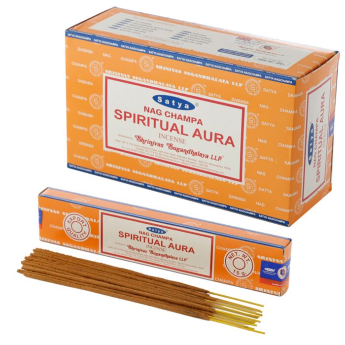 01413 Satya VFM Spiritual Aura Nag Champa Rökelsestickor