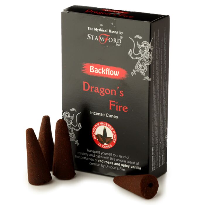 37482 Stamford Backflow Rökelsekoner - Dragons Fire