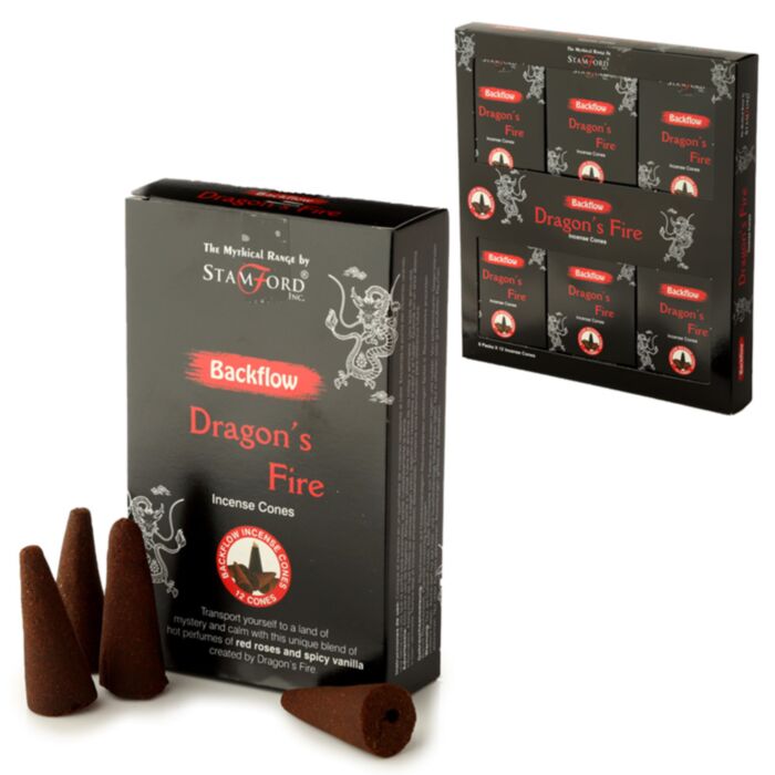 37482 Stamford Backflow Rökelsekoner - Dragons Fire