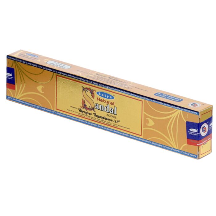 01442 Satya Natural Sandalwood Rökelsestickor