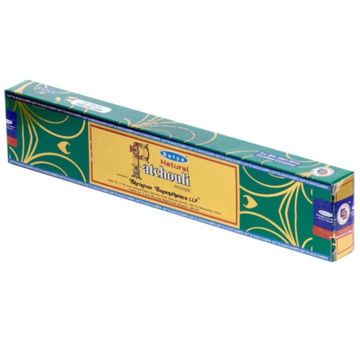 01445 Satya Natural Patchouli Rökelsestickor