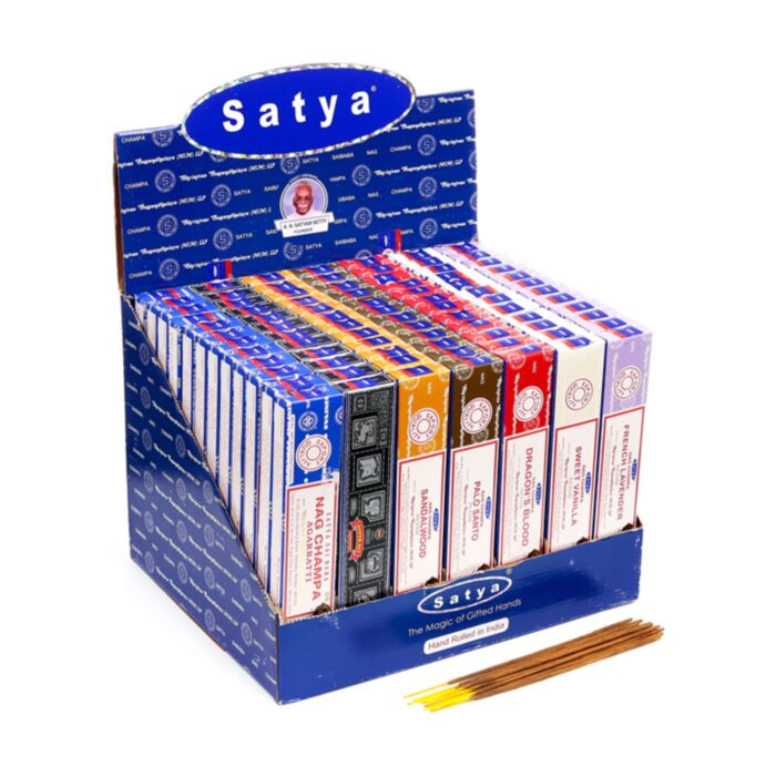 Satya Nag Champa Blandade Rökelsestickor