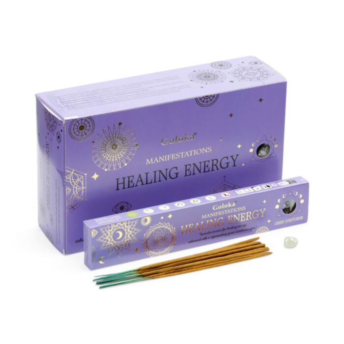 Goloka Manifestations Healing Lavender & Aventurine Ädelsten Set