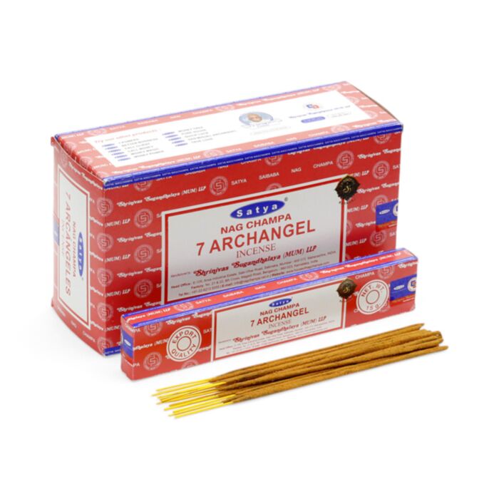 Satya VFM 7 Archangels Nag Champa Rökeslestickor