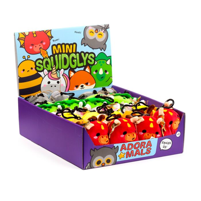 Squidglys Adoramals Plysch Nyckelring