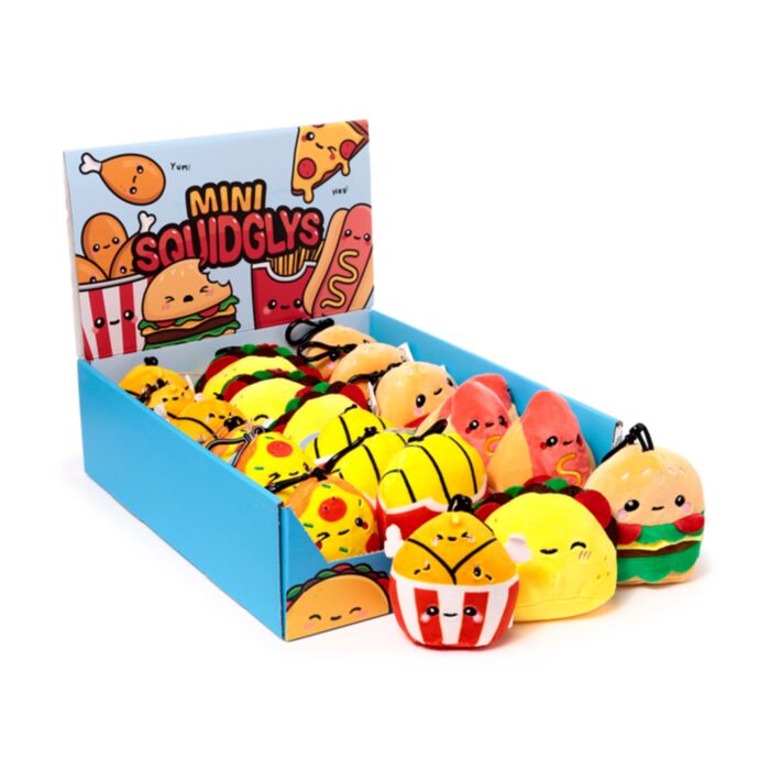 Squidglys Foodiemals Plysch Nyckelring