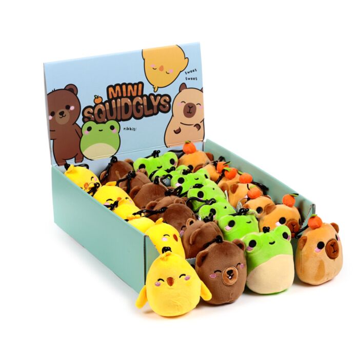 Squidglys Adoramals Mini Nyckelring i Plysch