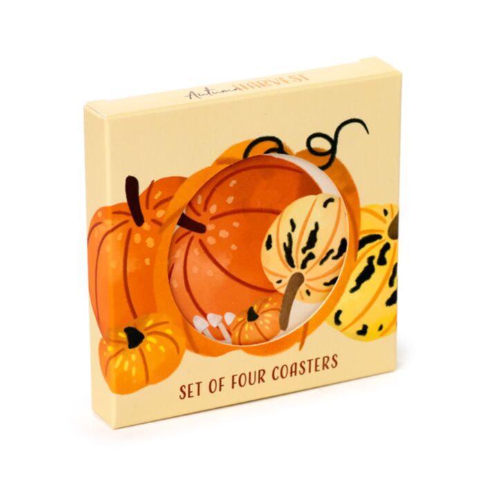 Autumn Harvest 4-Pack Underlägg i Kork
