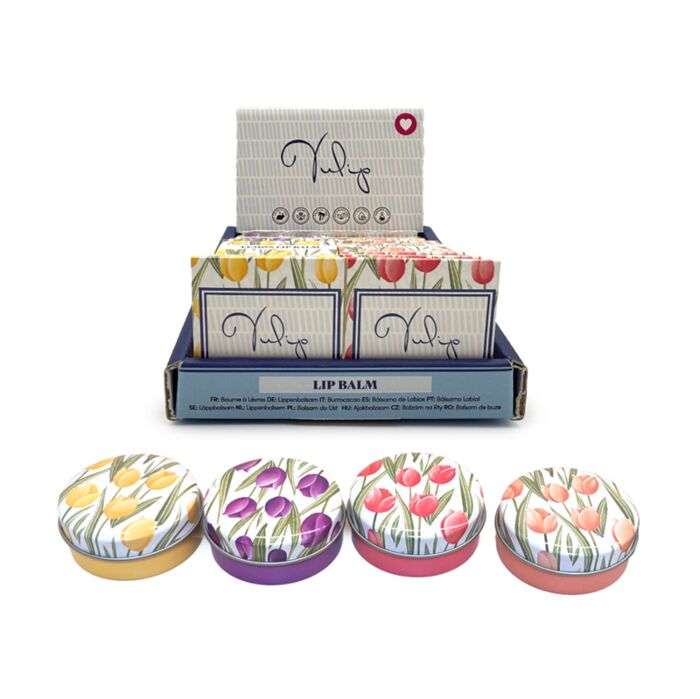 Tulip Tulpaner Läppbalsam i Burk