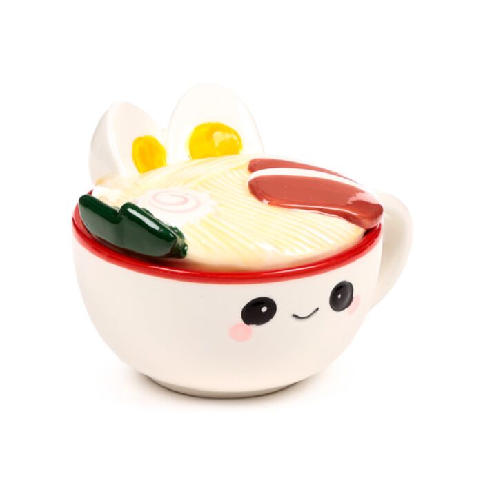 Nori the Ramen Foodiemals Keramikmugg med Lock