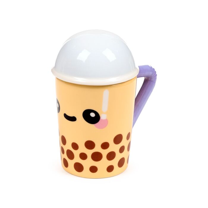 Boba the Bubble Tea Foodiemals Keramikmugg med Lock