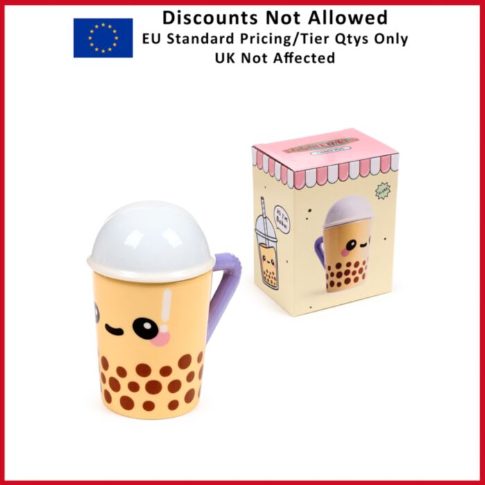 Boba the Bubble Tea Foodiemals Keramikmugg med Lock