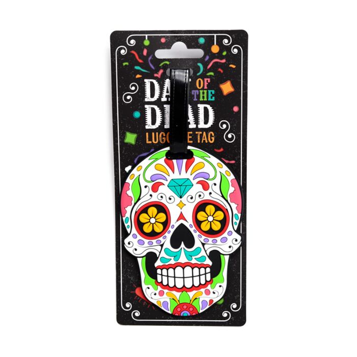 Day of the Dead PVC Bagagelapp