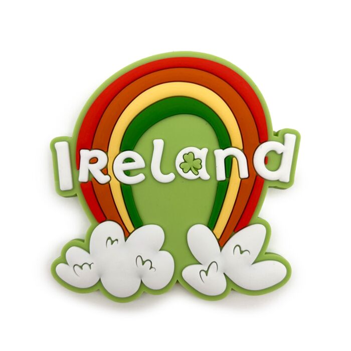 Luck of the Irish Regnbåge Irland Souvenir PVC Magnet