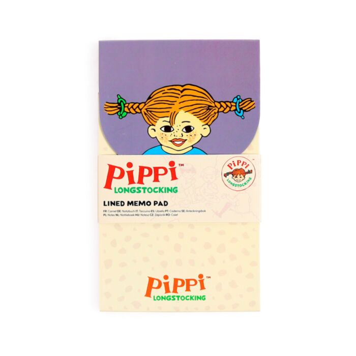 Pippi Långstrump Flip Open Format Anteckningsblock