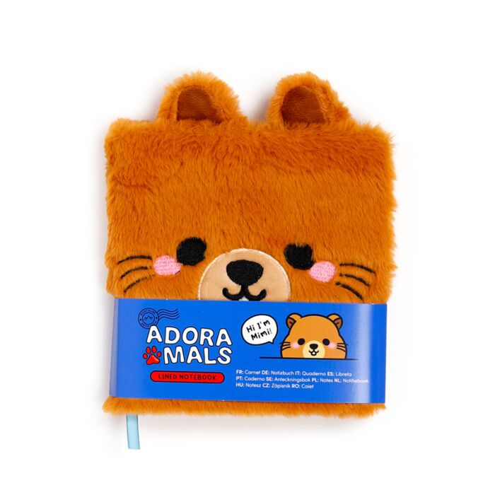 Adoramals Mimi the Marmot Murmeldjur Plysch Anteckningsbok