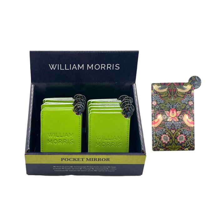 William Morris Strawberry Thief Fickspegel i Fodral