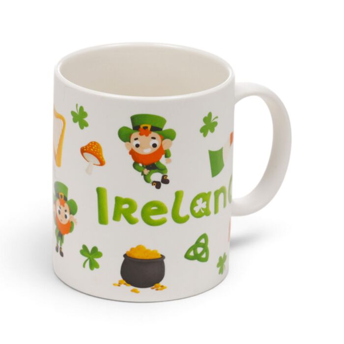 Luck of the Irish Irland Porslinsmugg