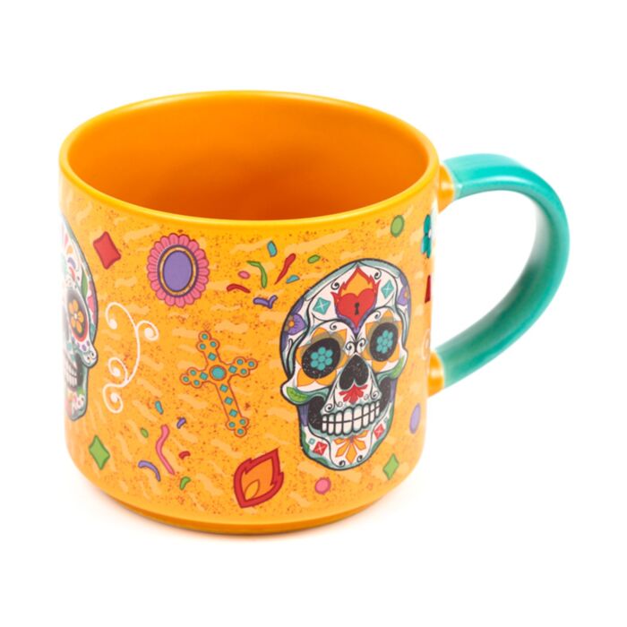 Day of the Dead Stor Porslinsmugg