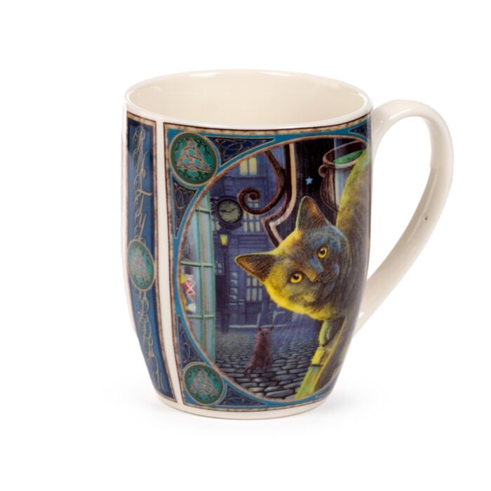 Lisa Parker Rusty Cauldron Katt Porslinsmugg