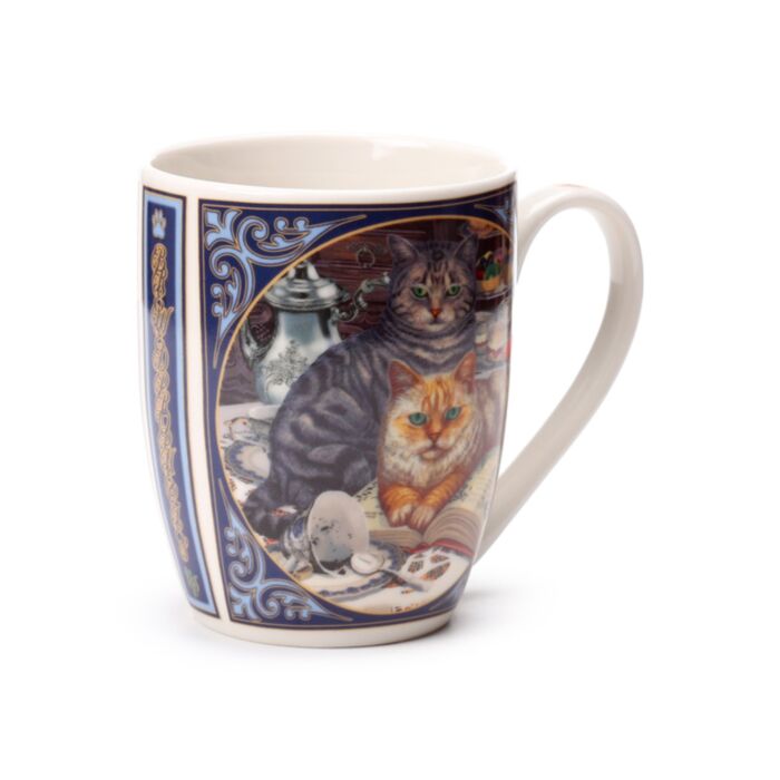 Lisa Parker Brewed Prophecies Cat Katt Porslinsmugg