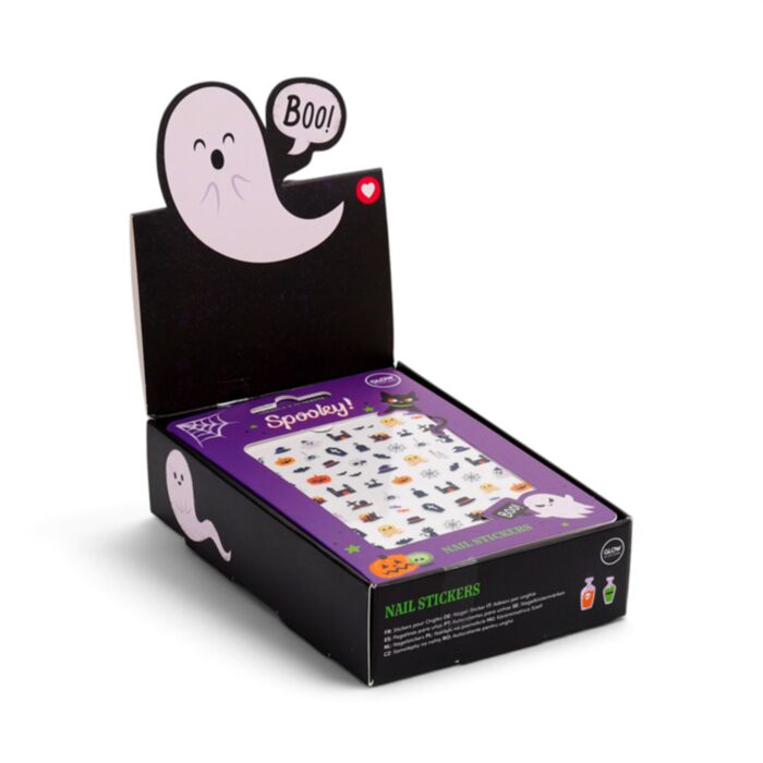 Spooky Självhäftande Nagelstickers