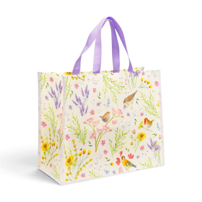 Jan Pashley Wings & Wildflowers Återanvändbar Shoppingväska