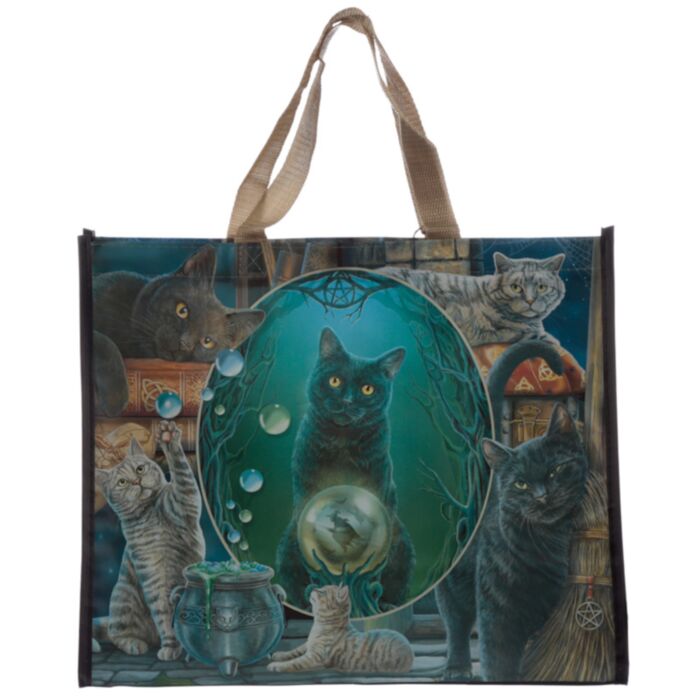 Lisa Parker Magic Cat Montage Shoppingväska
