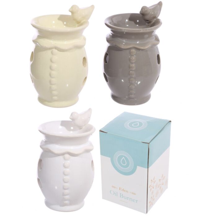 Drickande Fågel Keramik Aromalampa