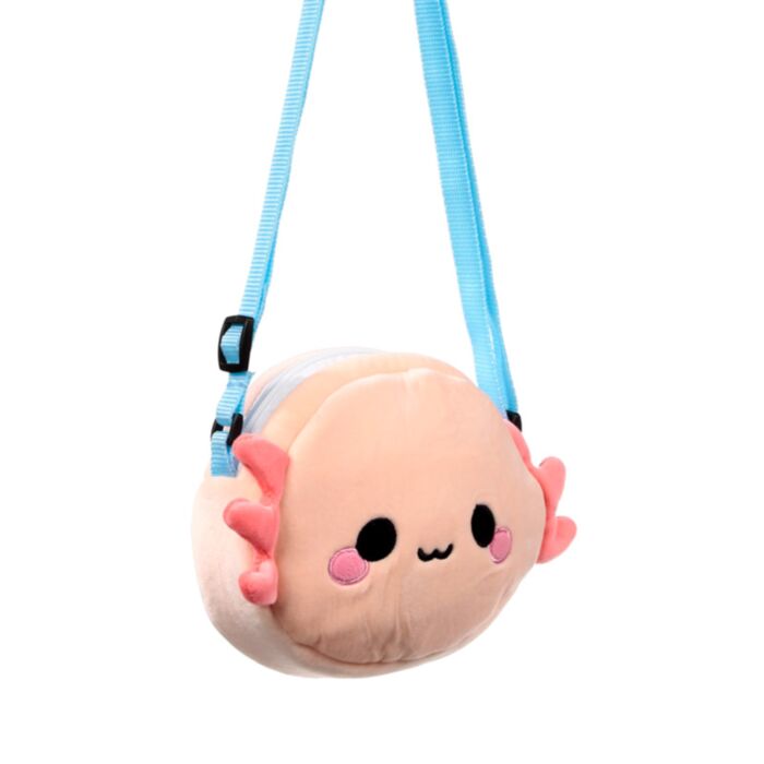 Maddie the Axolotl Adoramals Crossbody Plysch Axelväska