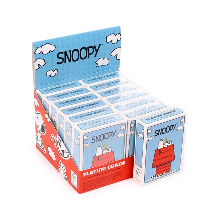 Peanuts Snobben Snoopy & Woodstock Standard Kortlek
