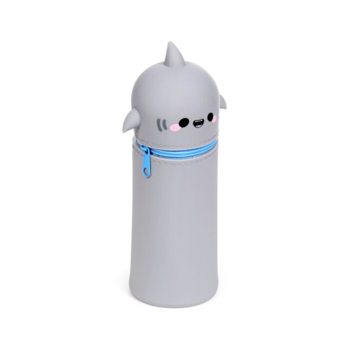 Adoramals Archie the Shark Haj Stående Pennfodral i Silikon