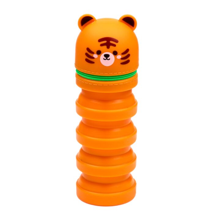Adoramals Tiger Pop Up Pennfodral i Silikon