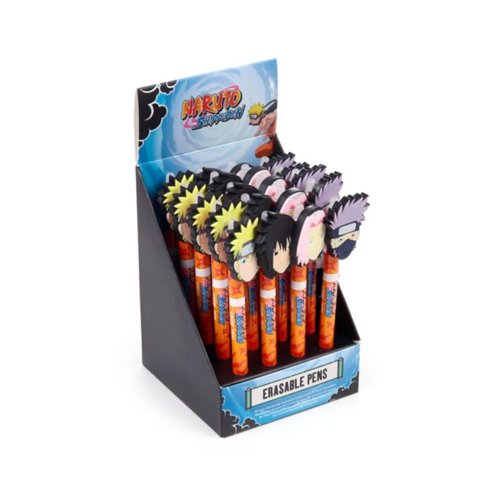 Inkredible Suddbar Bläckpenna med PVC Naruto Topp