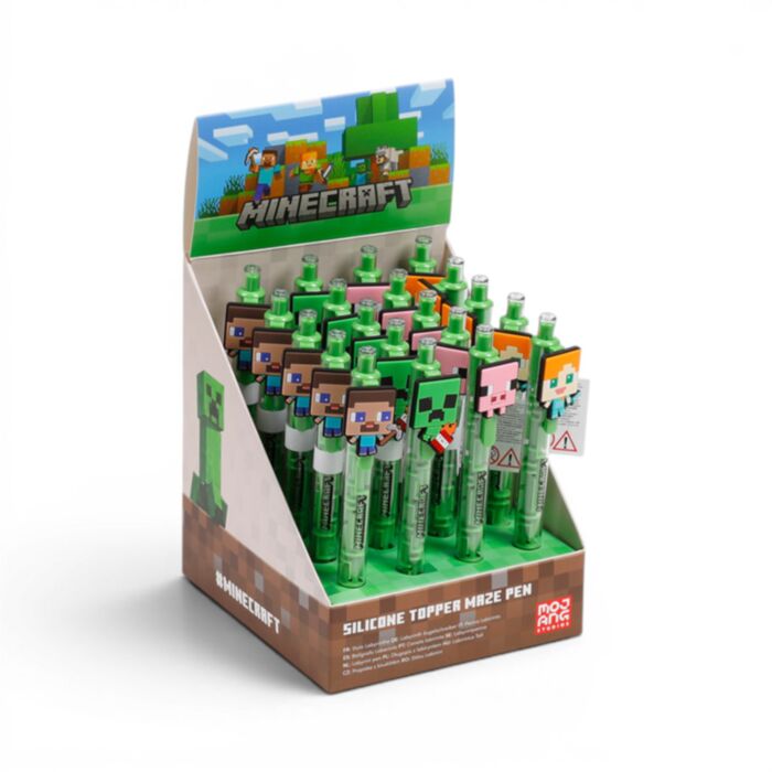Minecraft Labyrint Penna med Silikontopp